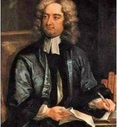 Omaggio a Jonathan Swift.